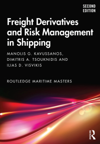 Imagen de portada: Freight Derivatives and Risk Management in Shipping 2nd edition 9780367360726