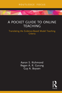 Imagen de portada: A Pocket Guide to Online Teaching 1st edition 9780367646684