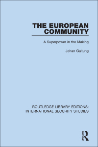 Imagen de portada: The European Community 1st edition 9780367710989