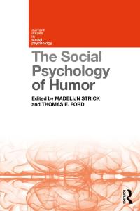 Cover image: The Social Psychology of Humor 1st edition 9780367487188