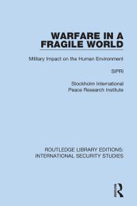 Cover image: Warfare in a Fragile World 1st edition 9780367714727
