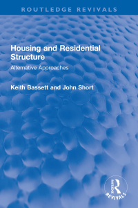 Cover image: Housing and Residential Structure 1st edition 9780367756659