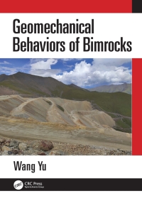 表紙画像: Geomechanical Behaviors of Bimrocks 1st edition 9780367725969