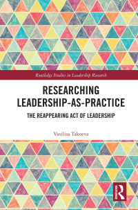 Imagen de portada: Researching Leadership-As-Practice 1st edition 9780367321079