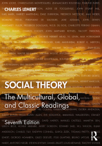 Omslagafbeelding: Social Theory 7th edition 9780367272685