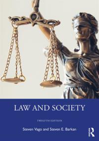 Imagen de portada: Law and Society 12th edition 9780367904036