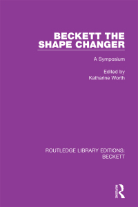 Imagen de portada: Beckett the Shape Changer 1st edition 9780367747695