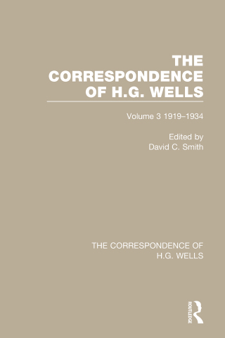 表紙画像: The Correspondence of H.G. Wells 1st edition 9780367765484