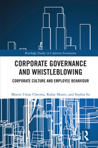 Cover image: Corporate Governance and Whistleblowing 1st edition 9780367764531