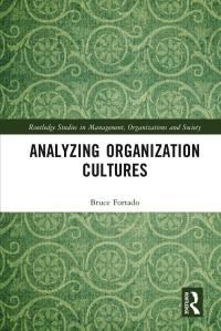 Cover image: Analyzing Organization Cultures 1st edition 9780367518028