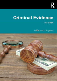 Cover image: Criminal Evidence 14th edition 9780367551940