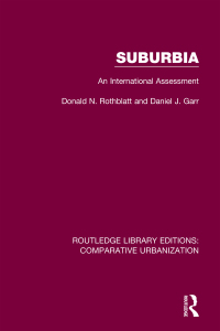 Cover image: Suburbia 1st edition 9780367772437