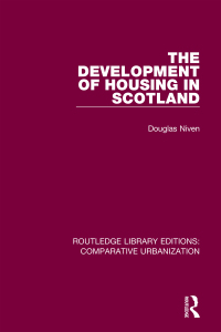 Cover image: The Development of Housing in Scotland 1st edition 9780367773175