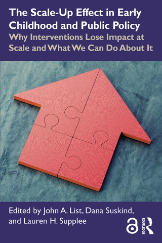 Cover image: The Scale-Up Effect in Early Childhood and Public Policy 1st edition 9780367422479