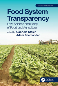 Imagen de portada: Food System Transparency 1st edition 9780367440367
