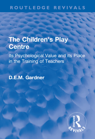 Imagen de portada: The Children's Play Centre 1st edition 9780367772093