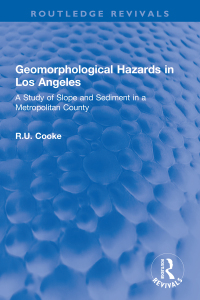 Imagen de portada: Geomorphological Hazards in Los Angeles 1st edition 9780367768126