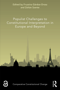 Cover image: Populist Challenges to Constitutional Interpretation in Europe and Beyond 1st edition 9780367710095
