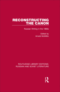 Titelbild: Reconstructing the Canon 1st edition 9780367721947