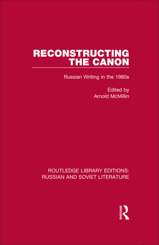Imagen de portada: Reconstructing the Canon 1st edition 9780367721947
