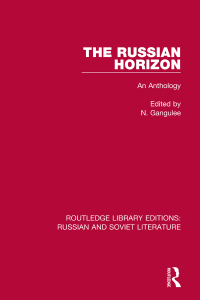 Imagen de portada: The Russian Horizon 1st edition 9780367724016