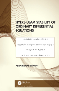 Cover image: Hyers-Ulam Stability of Ordinary Differential Equations 1st edition 9780367636678