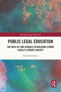 Imagen de portada: Public Legal Education 1st edition 9780367610722