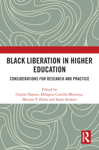 Cover image: Black Liberation in Higher Education 1st edition 9780367725891