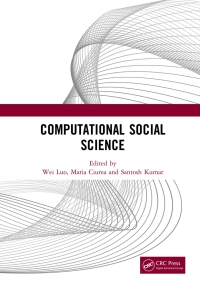 Titelbild: Computational Social Science 1st edition 9780367701932