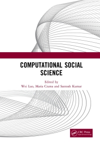 表紙画像: Computational Social Science 1st edition 9780367701932