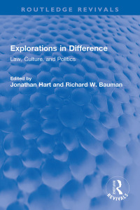 صورة الغلاف: Explorations in Difference 1st edition 9781032005539