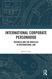 Cover image: International Corporate Personhood 1st edition 9780367694944