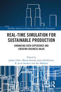 Cover image: Real-time Simulation for Sustainable Production 1st edition 9780367515188