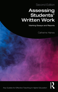 Cover image: Assessing Students' Written Work 2nd edition 9780367350833
