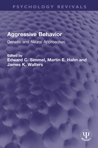 Cover image: Aggressive Behavior 1st edition 9780367764081