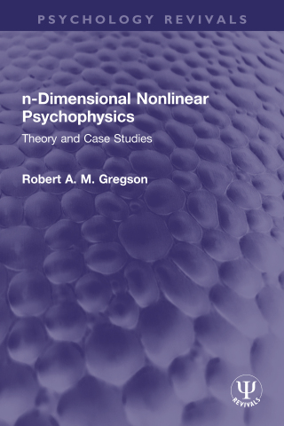 Immagine di copertina: n-Dimensional Nonlinear Psychophysics 1st edition 9780367764982