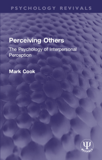 صورة الغلاف: Perceiving Others 1st edition 9781032003849