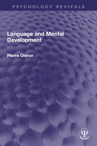 Omslagafbeelding: Language and Mental Development 1st edition 9781032013541