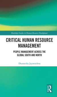Cover image: Critical Human Resource Management 1st edition 9780367608996