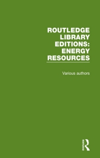 Cover image: Routledge Library Editions: Energy Resources 1st edition 9781032833026