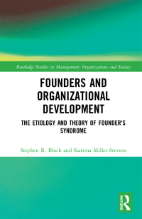 Cover image: Founders and Organizational Development 1st edition 9780367523756