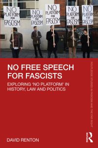 Cover image: No Free Speech for Fascists 1st edition 9780367720629