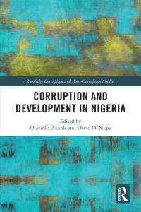 Cover image: Corruption and Development in Nigeria 1st edition 9781032014425