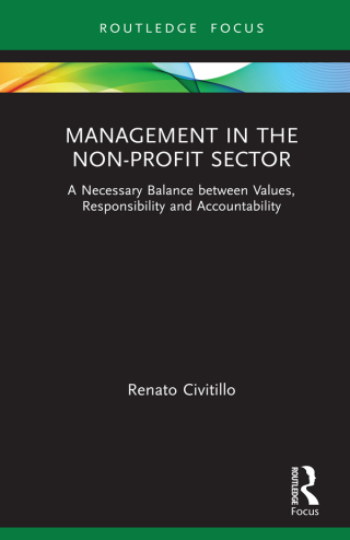Cover image: Management in the Non-Profit Sector 1st edition 9781032022383