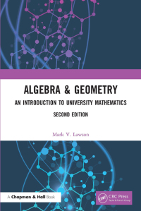 Imagen de portada: Algebra & Geometry 2nd edition 9780367563035