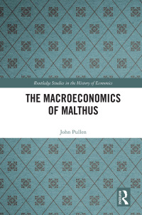 Cover image: The Macroeconomics of Malthus 1st edition 9780367752255