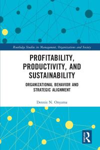 Cover image: Profitability, Productivity, and Sustainability 1st edition 9780367608927