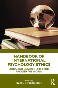 Omslagafbeelding: Handbook of International Psychology Ethics 1st edition 9781032015156