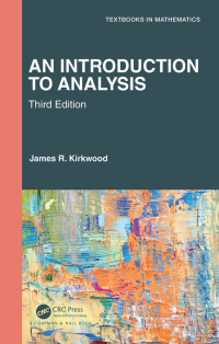Imagen de portada: An Introduction to Analysis 3rd edition 9780367702359