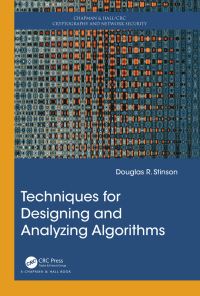 Imagen de portada: Techniques for Designing and Analyzing Algorithms 1st edition 9780367228897
